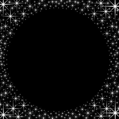 Black And White Star Borders