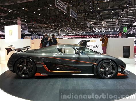 Koenigsegg Agera RS Side View At The 2015 Geneva Motor Show