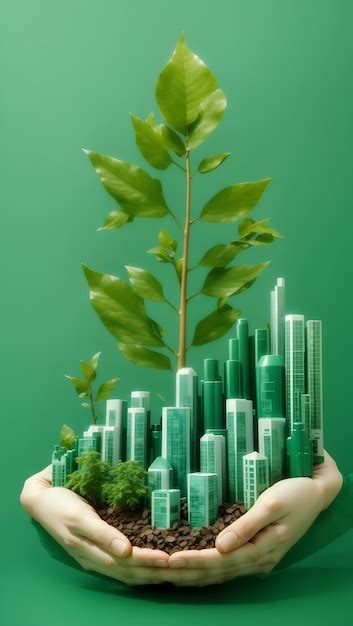 Premium Photo Economic Growth Background