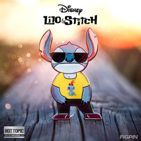 Scrump Stitch Hot Topic Exclusive Figpin Disney Pins Blog