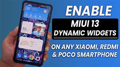 Enable Miui Dynamic Widgets On Any Xiaomi Redmi Poco Smartphone