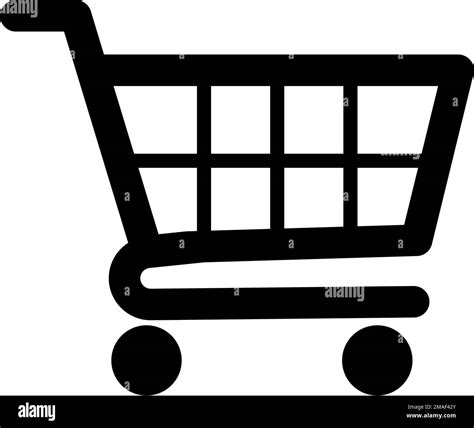 Shopping Cart Icon Online Shopping Purchase Editable Vector Stock