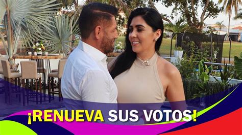 Pancho Barraza Renueva Sus Votos Con Su Esposa Gabriela Gonz Lez En Una