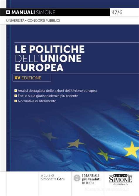 Le Politiche Dell Unione Europea Ean Libreria