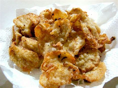 Crispy Oyster Mushroom Chips Home
