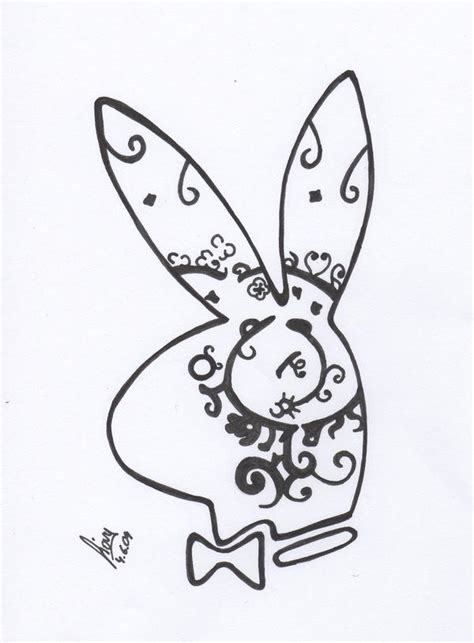 Playboy Bunny Tattoo Commish By Giovyloca On Deviantart