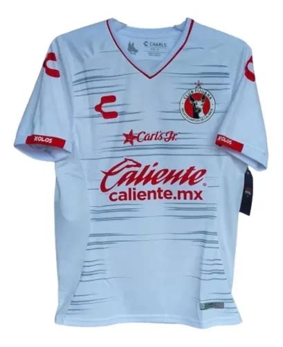 Jersey Xolos Tijuana Alternativo Blanco Charly Original Meses