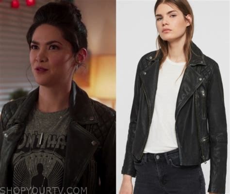 Andi Mack Season 3 Episode 16 Bex S Leather Jacket Shop Your TV