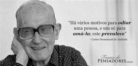 Frases De Carlos Drummond De Andrade Amor