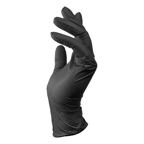 Gants Nitrile à Usage Unique Vam Karbon Noir Gants Nitrile