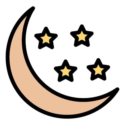 Premium Vector Half Moon Vector Icon Design Illustration