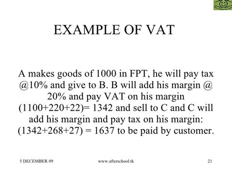 All About Value Added Tax Vat