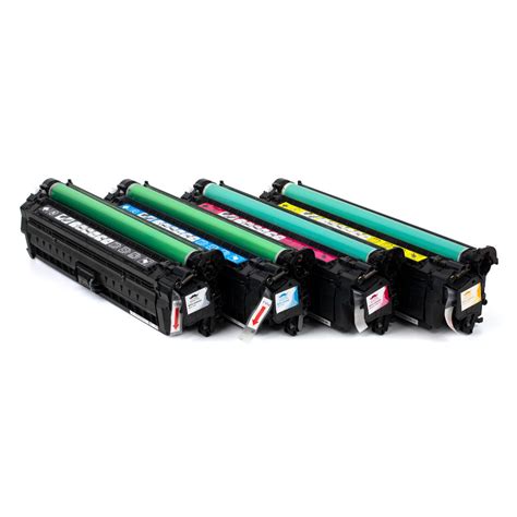 Compatible HP 651A Toner Cartridge Combo BK C M Y Moustache