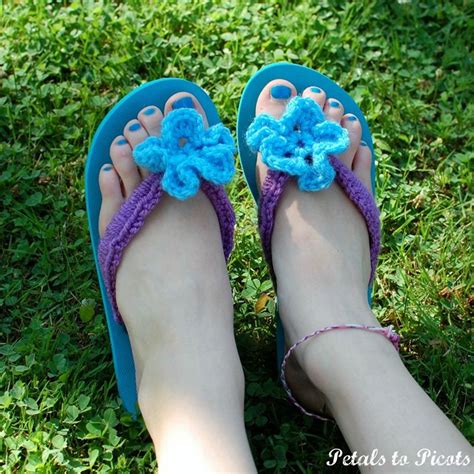 Simply Stunning Diy Crochet Flip Flop Makeover