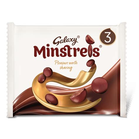 Galaxy Minstrels 3 Bag Multipack Mars