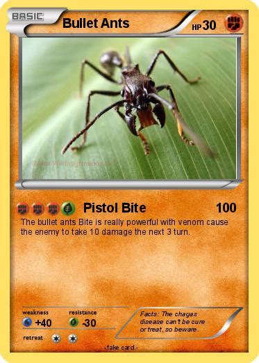 Pokémon Bullet Ants Pistol Bite My Pokemon Card