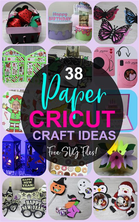 38 Cricut Paper Projects That Anyone Can Make Cricut Paper