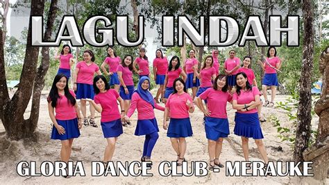 LAGU INDAH LINE DANCE Choreo CAECILIA M FATRUAN GDC MERAUKE