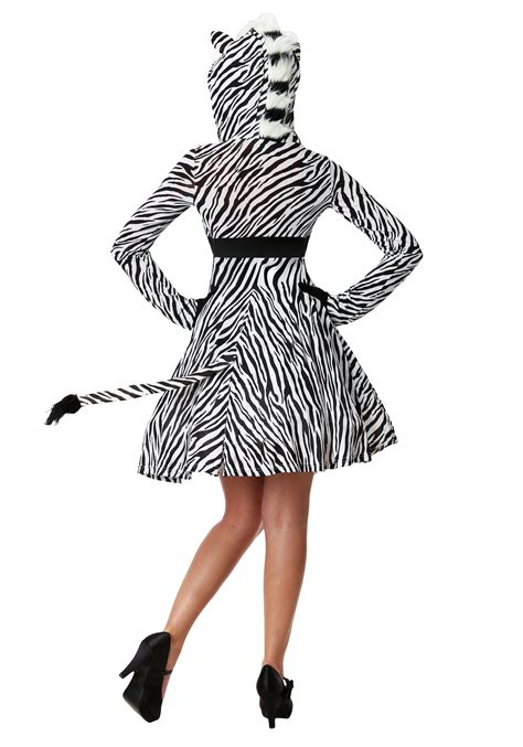 Womens Zebra Costume