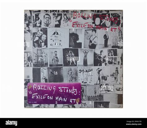 The Rolling Stones Exile On Main St Vintage L P Music Vinyl Record