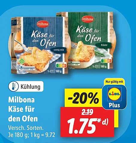 Milbona K Se F R Den Ofen Angebot Bei Lidl