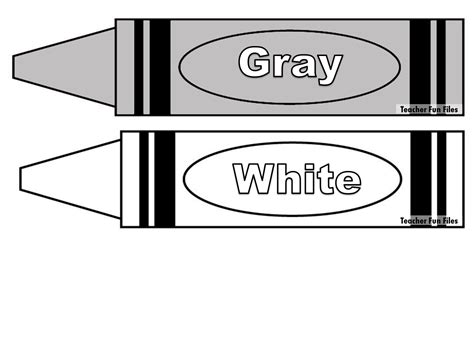 Gray Crayon Clipart