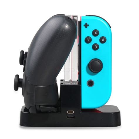 Dobe Charging Dock For Nintendo Switch Joy Con And Pro Controllers