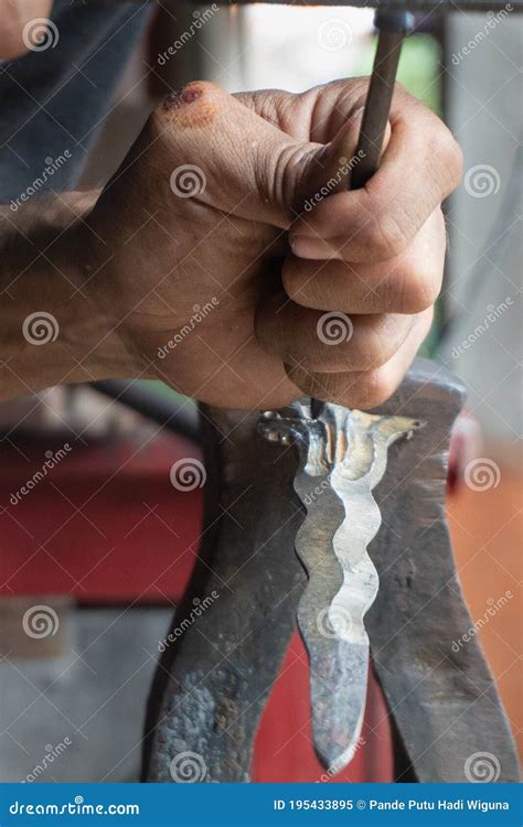 Keris Making Stock Image 27520735