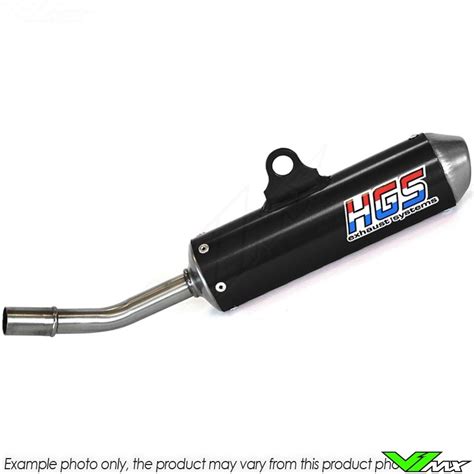 Hgs Exhaust Silencer Black Yamaha Yz125