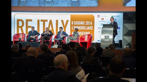 Re Italy Giugno I Video Integrali Il Convegno D Apertura