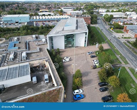 Aerial View of Clough Road Police Station. Hull Stock Image - Image of hull, building: 257694897