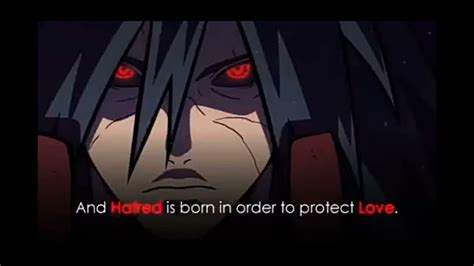 Madara Uchiha Speech Of Reality YouTube