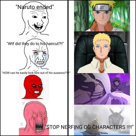 Naruto Fans Be Like R Boruto