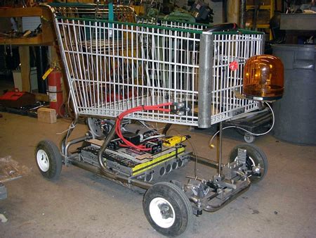 World's First Electric-Powered Shopping Cart - TechEBlog