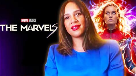 The Marvels Star Zawe Ashton On Dar Benn Quantum Bands Mcu Future