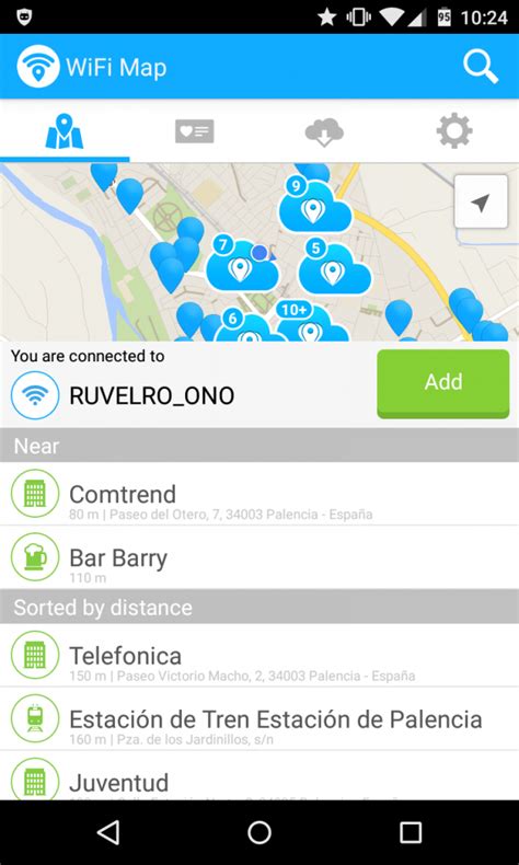 Wi Fi Map un completo mapa de redes Wi Fi y contraseñas