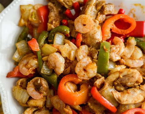 Ninja Foodi Chicken And Shrimp Fajitas Mommy Hates Cooking