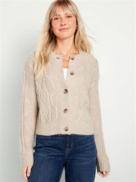 Cable Knit Cardigan With Buttons Top Sellers