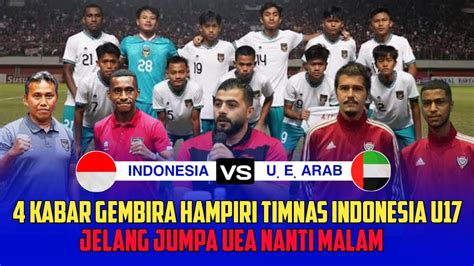 Fans Bola Senang Kabar Gembira Hampiri Timnas Indonesia U Jelang