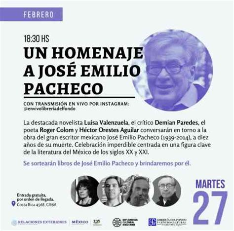 Homenaje a José Emilio Pacheco organizado por la Embajada de México en