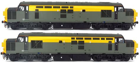 Heljan 3722 Class 37 0 Un Numbered In Br Civil Engineers Grey Yellow Livery With Headlight