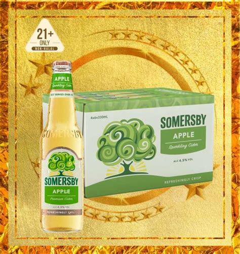 Somersby Apple Bottle 24 × 330ml Lazada
