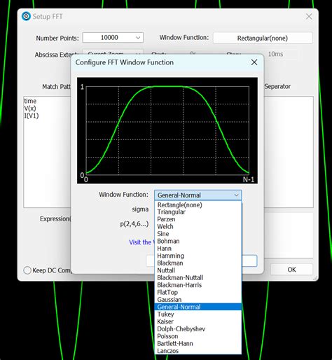 FFT Windowing - where is it? - QSPICE - Qorvo Tech Forum