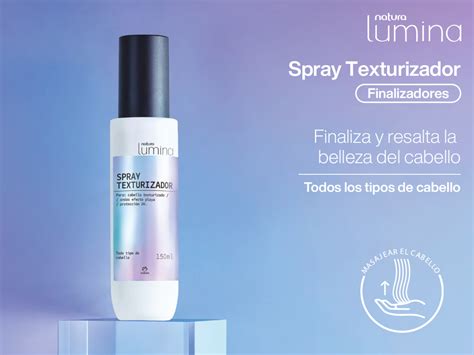 Spray texturizador Lumina Natura de México