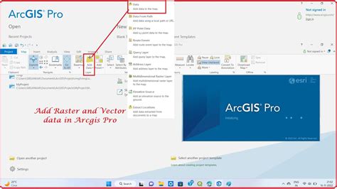 Add Raster And Vector Data Using Arcgis Pro Ii Open Raster And Vector Data In Arcgis Pro Ii Esri