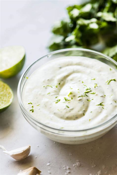 Cilantro Lime Crema Recipe Cart