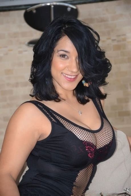 Playful Brunette With Curvy Body Undressing And Posing In Sexy Lingerie Pornpics