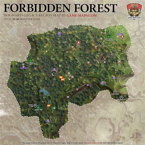 Forbidden Forest 2024 Location - Honey Laurena