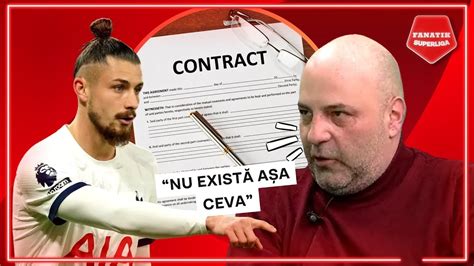 CUM ARATA CONTRACTUL Lui Radu Dragusin La Tottenham SINGURA AMENDA Pe