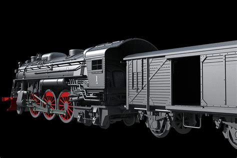 Train animated 3D Model $60 - .max - Free3D